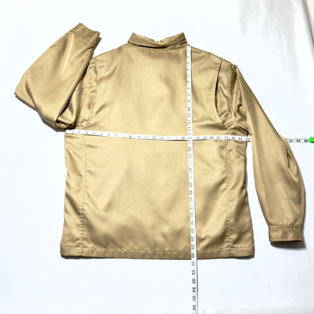 🔥Polo Golf Ralph Lauren Tan Lightweight Jacket Full Zipper Size XL - Picture 4 of 13